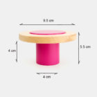 pink-wall hanger's dimensions