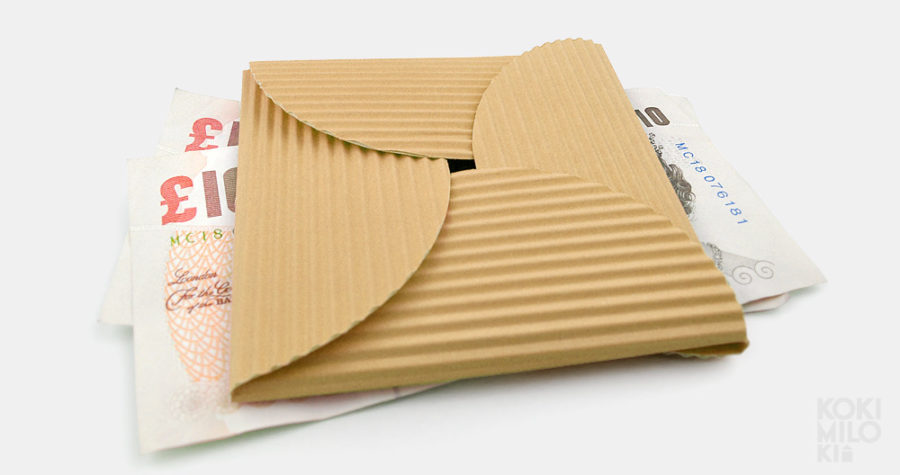 DIY packaging for a money gift