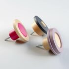 Colorful Wooden Wall Knobs