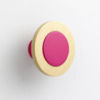 Pink wall hook for girls room